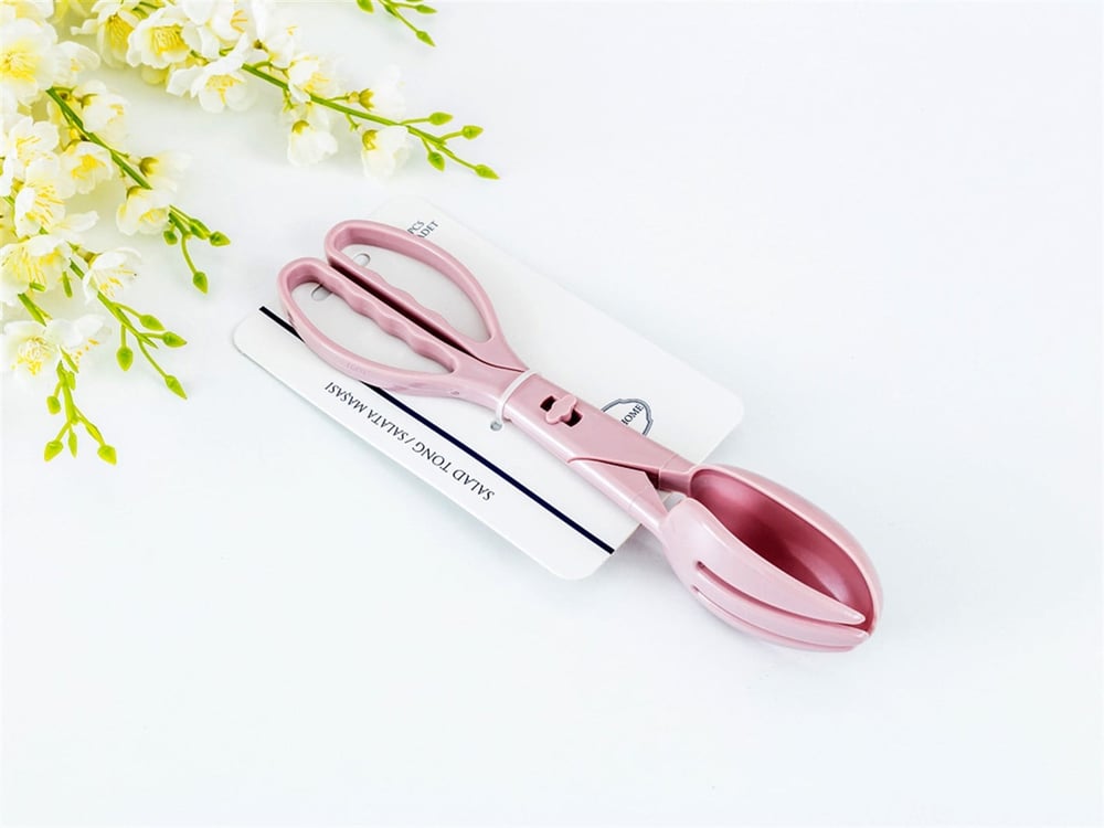 singuratic Plastic  Salată  CLEȘTE Pink