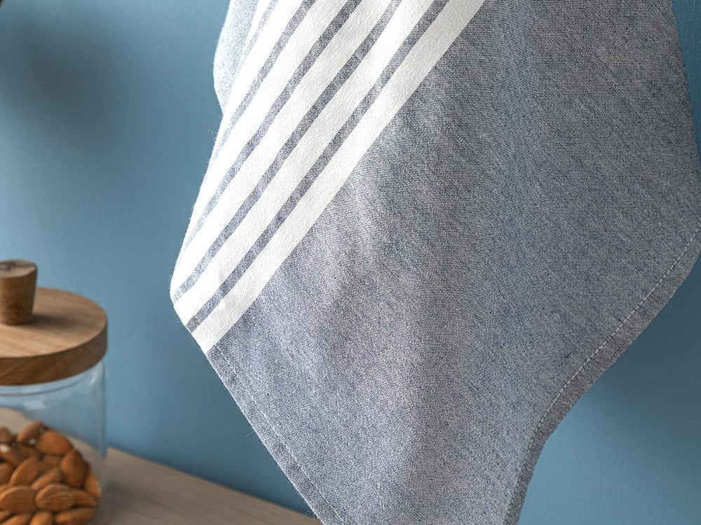 Slowtide Cotton Polyester Drying Cloth 40x60 cm Navy Blue