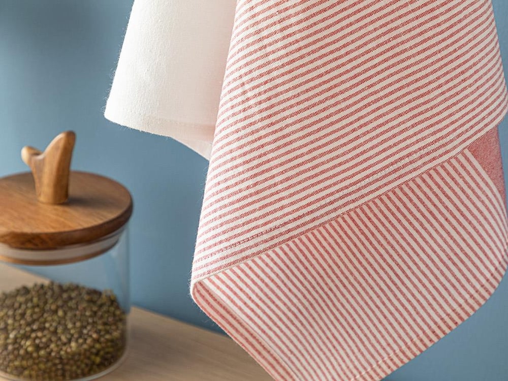 Slowtides Cotton Polyester Drying Cloth 40x60 cm Red