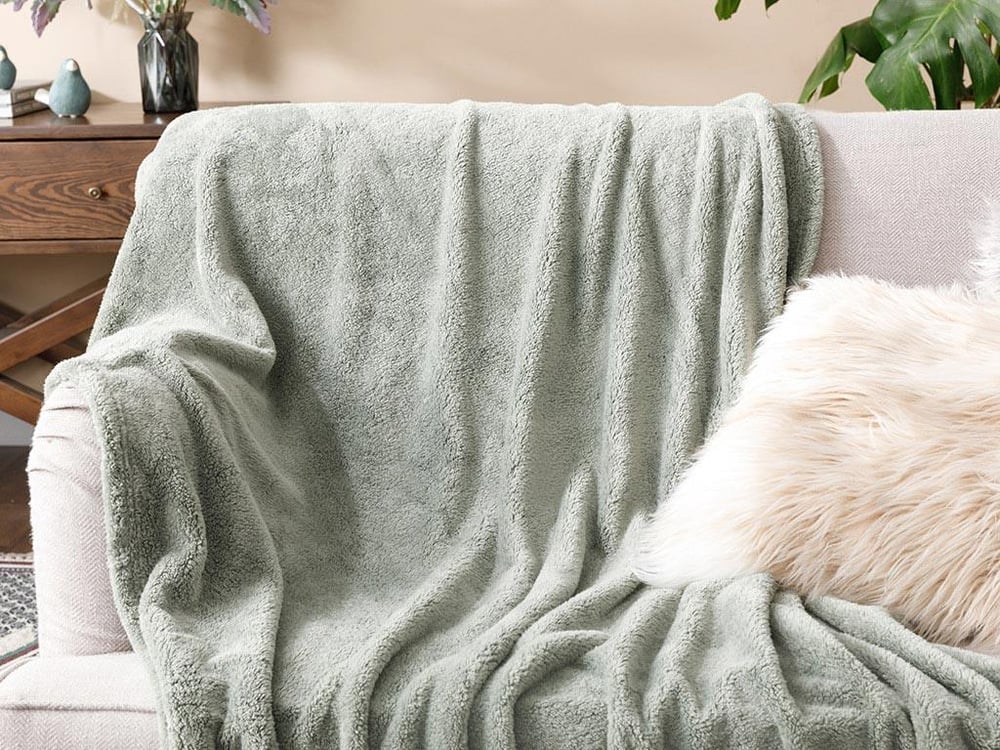 Softy Wellsoft Pătură Televizor 120x170 cm Verde Deschis