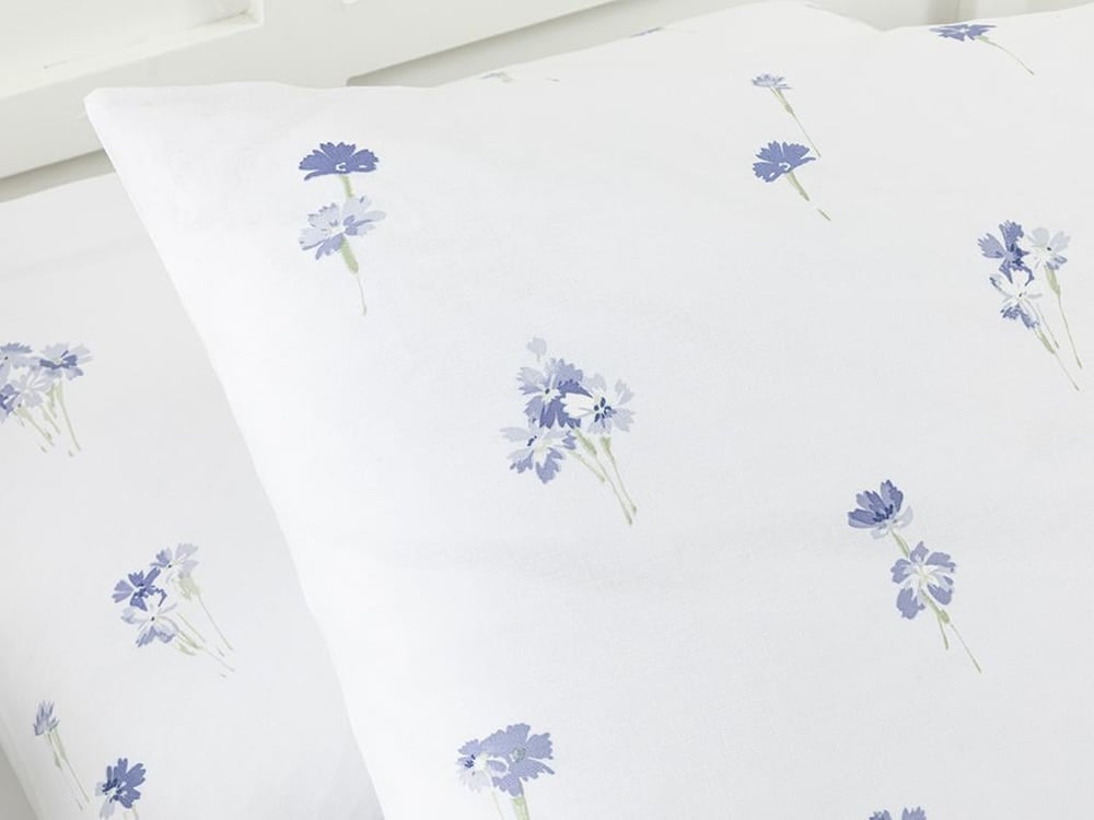SPRING FLOWERS Cotton 2 pcs Pillowcase 50x70 cm Lilac