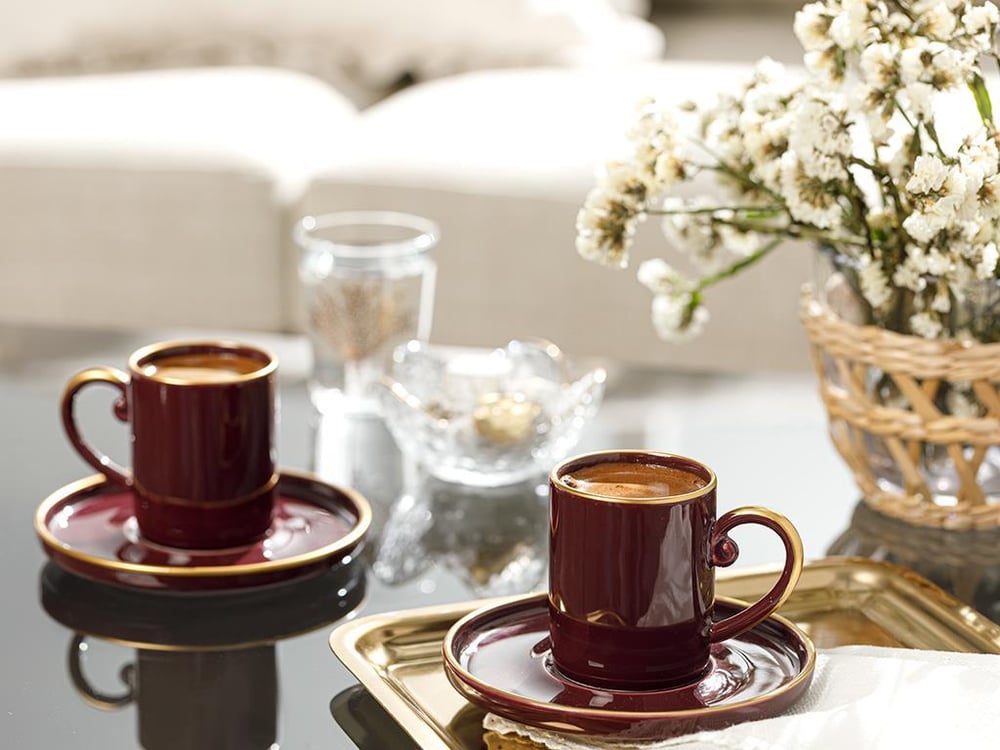 Stripes # 4 Parça 2 Kişilik 85 ml Damson