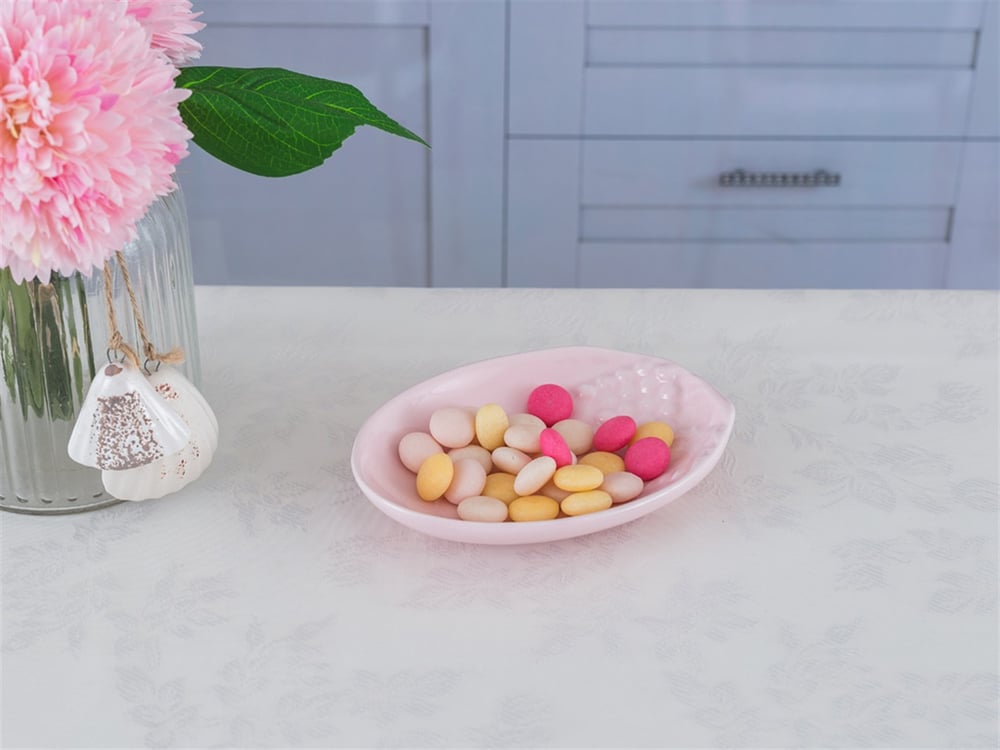 strugure Ceramică Farfurie Gustări Pink