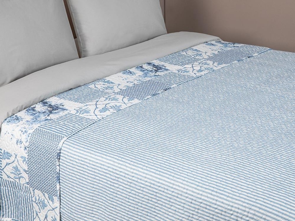Toile King Size Cuvertură Multifuncțională 240*220 Cm Albastru