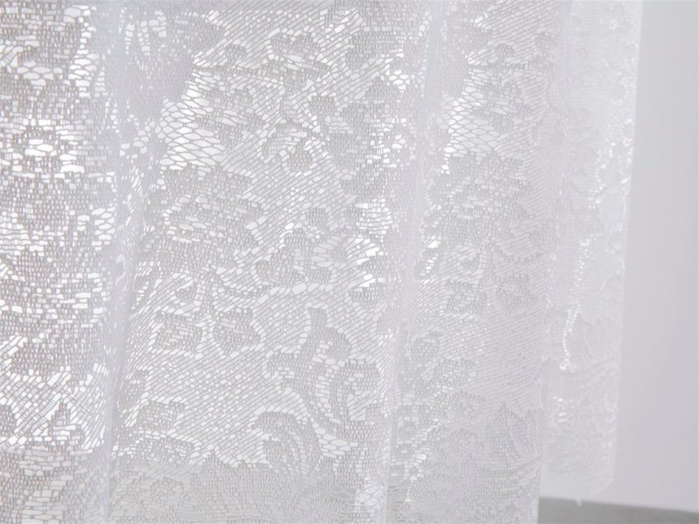 Trandafir mare  Vinil Față de Masă White