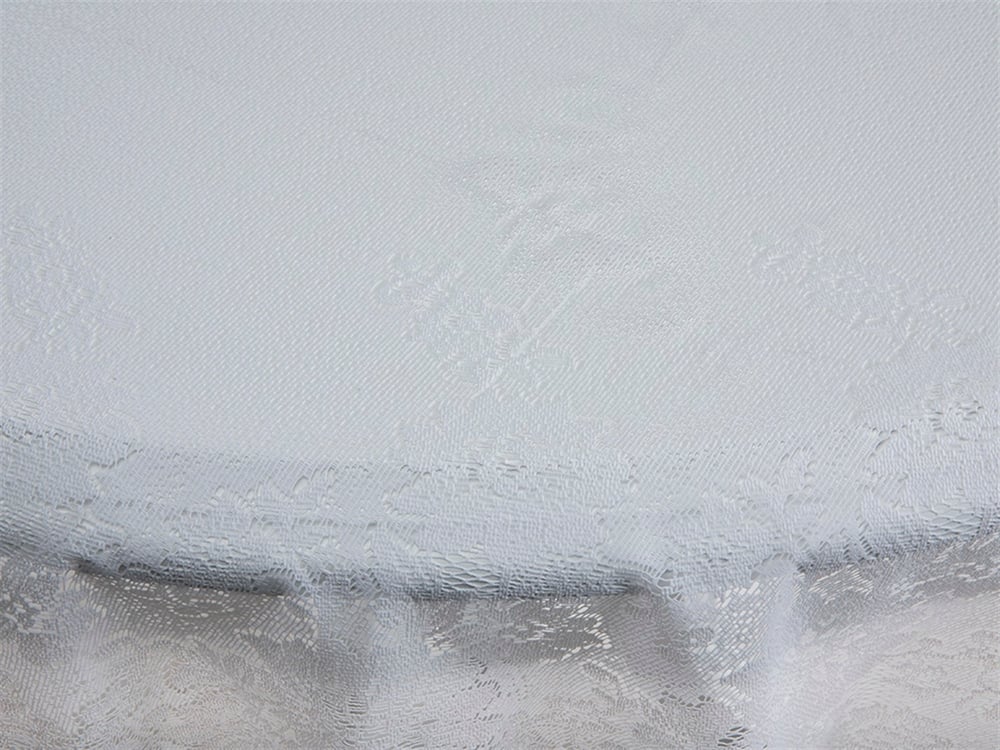 Trandafir mare  Vinil Față de Masă White