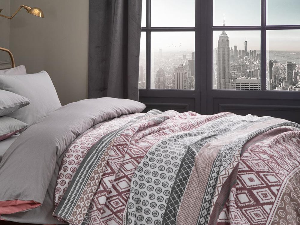Urban Cottony Double Person  PĂTURĂ 200x220 cm Scorțișoară