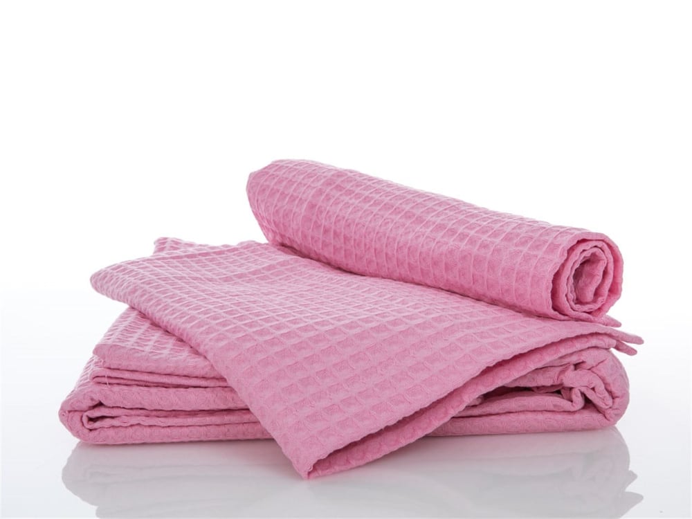 vafelă Double Person  SET CUVERTURĂ DE PA 230x250 cm Pink