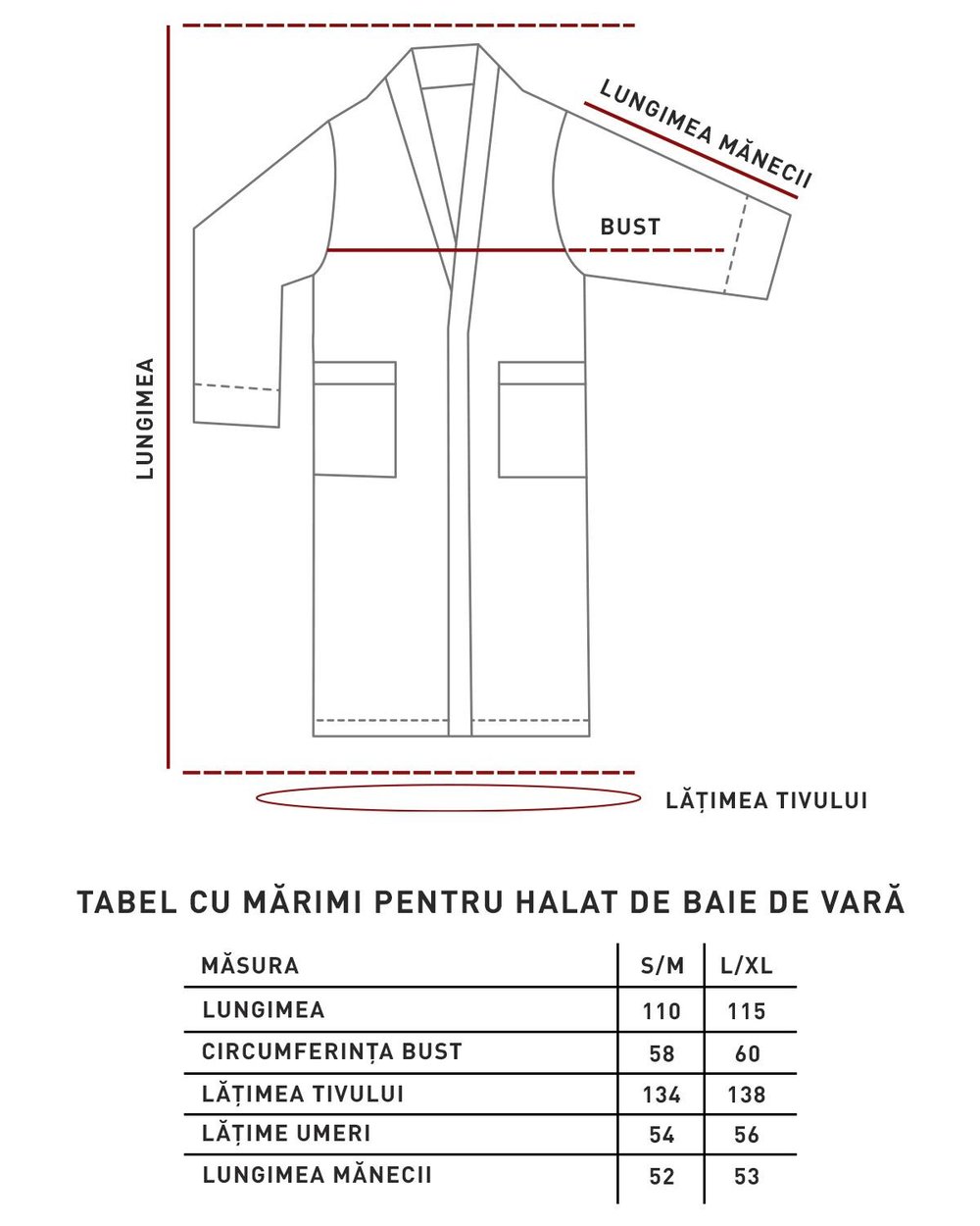 vară Cu Bumbac Halat S-M Bleumarin