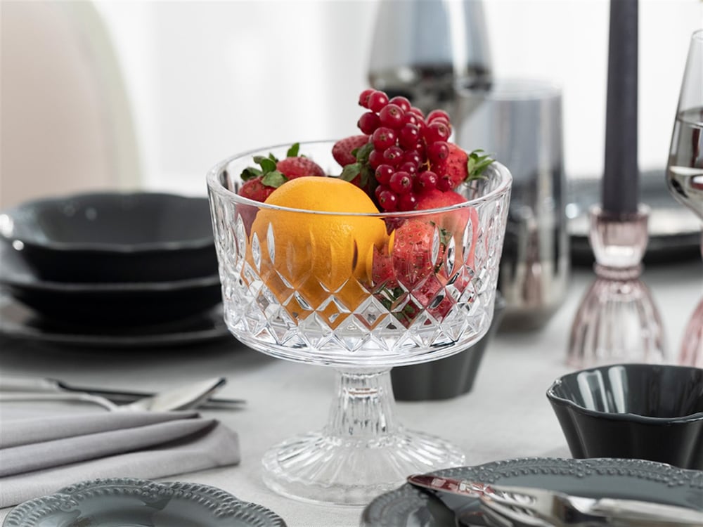 Victory Glass Serving Bowl 15 cm Transparent