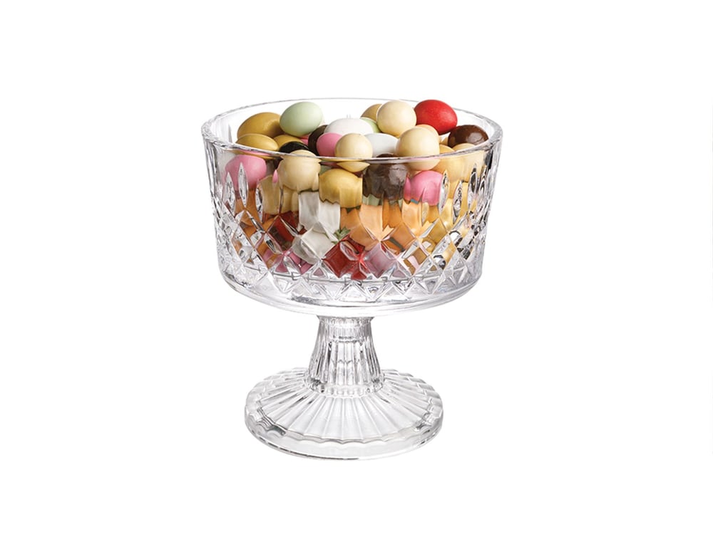 Victory Glass Serving Bowl 15 cm Transparent
