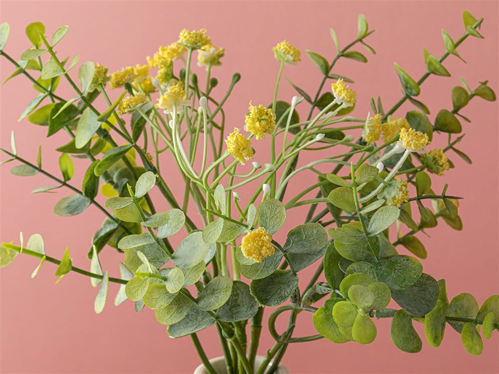 Floret Artificial Flower - One Pc 34 cm Yellow