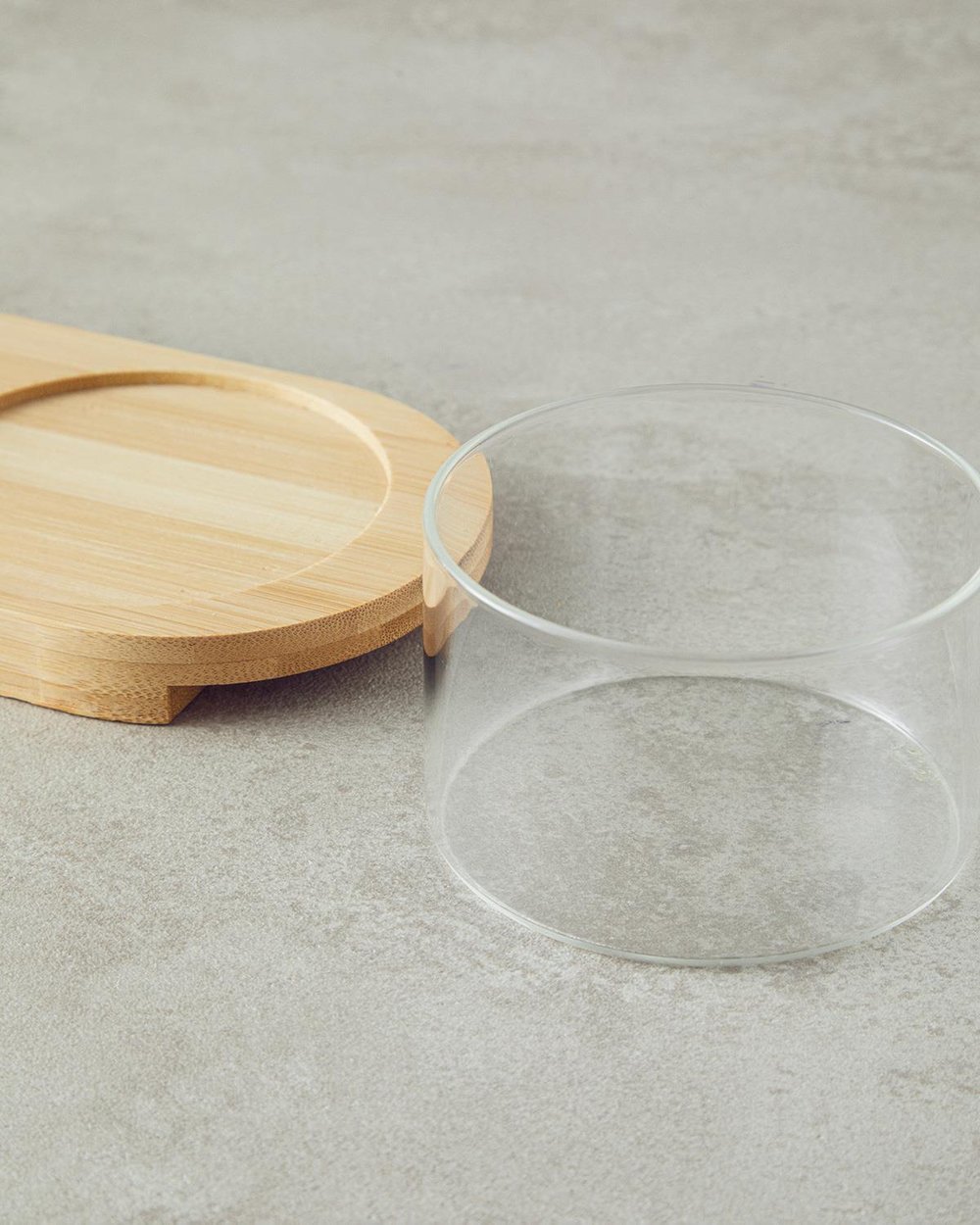 Borosilicate 3 Set Presenter Transparent