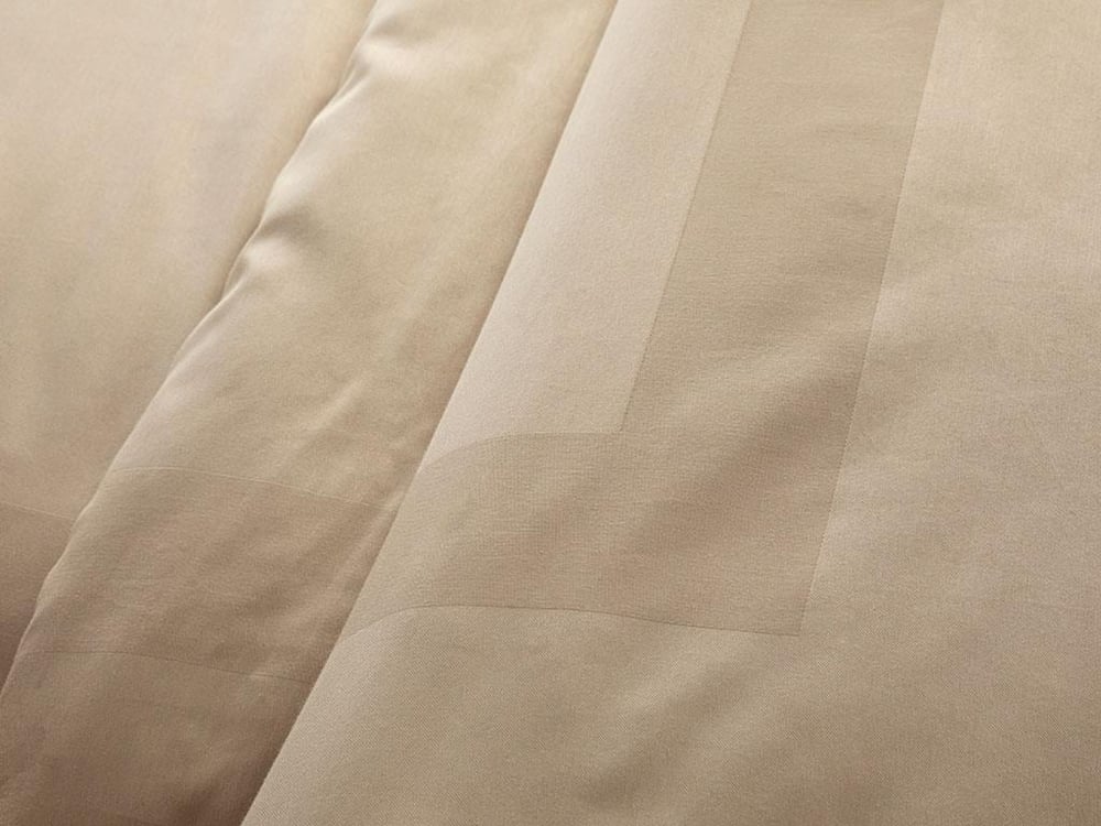 VIVID ÇERÇEVELI PAMUK SATEN PERSOANĂ DUBLĂ  SET LENJERIE DE PAT 200X220 CM PURPUR DE CEAȚĂ