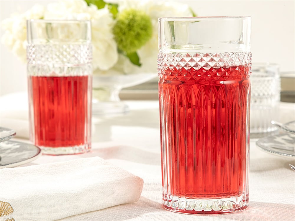 Fairy Glass 4 Pcs Glass 360 ml Transparent