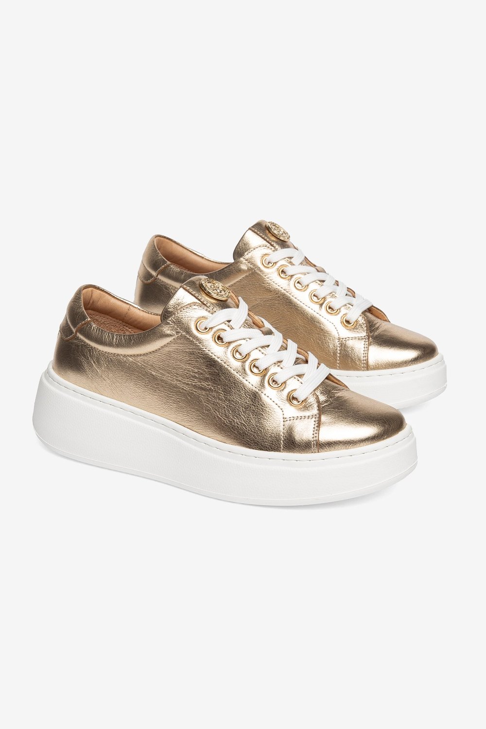 Paris Hakiki Deri Kadın Sneaker Comfort Yumuşak