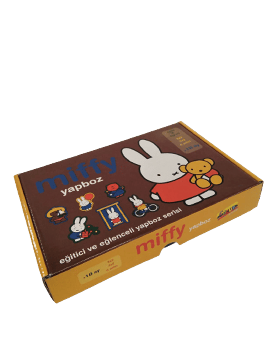  Puzzle Miffy 2x4 2x6 4 Adet  