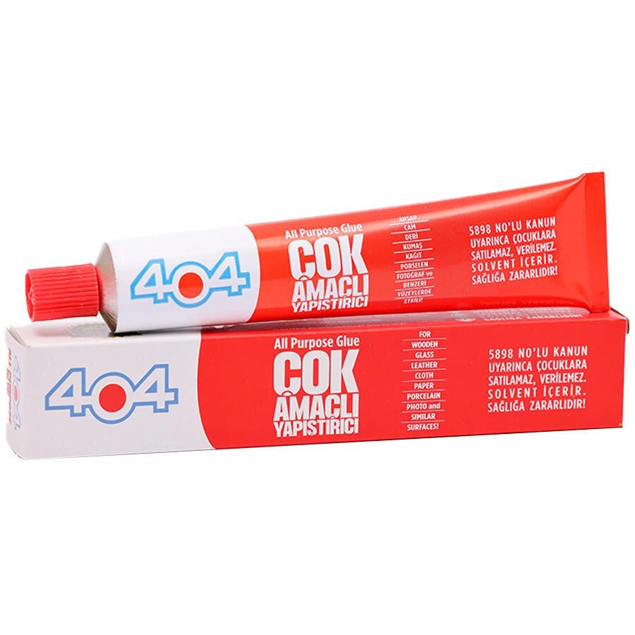 404 Çok Amaçlı yapıştırıcı 92gr.solventli  
