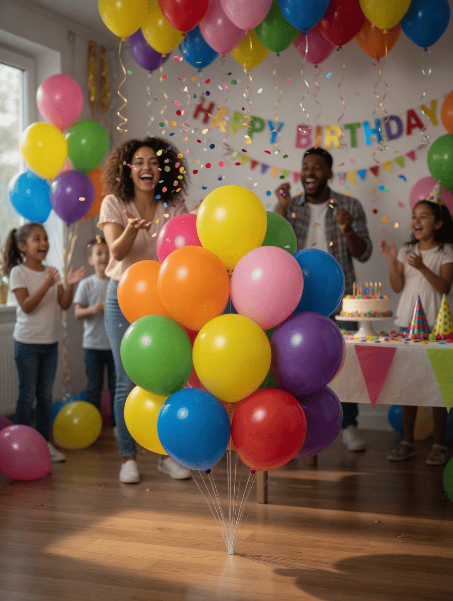 Balon 12 inç 50 LU balon seti