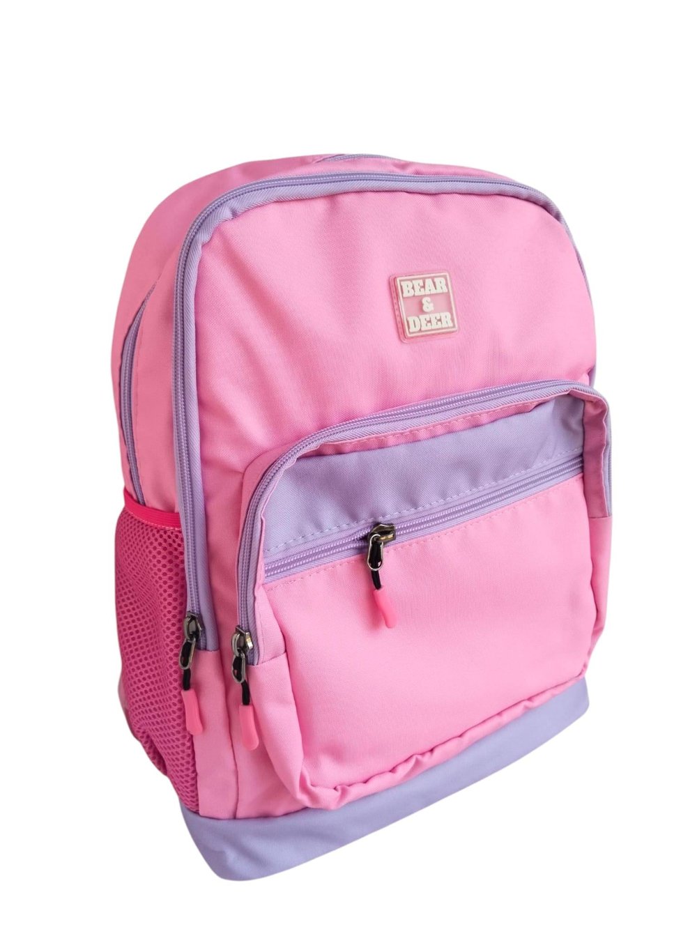 B&D Pastel Çift Göz Sırt Çantası PembeBD-CN0238