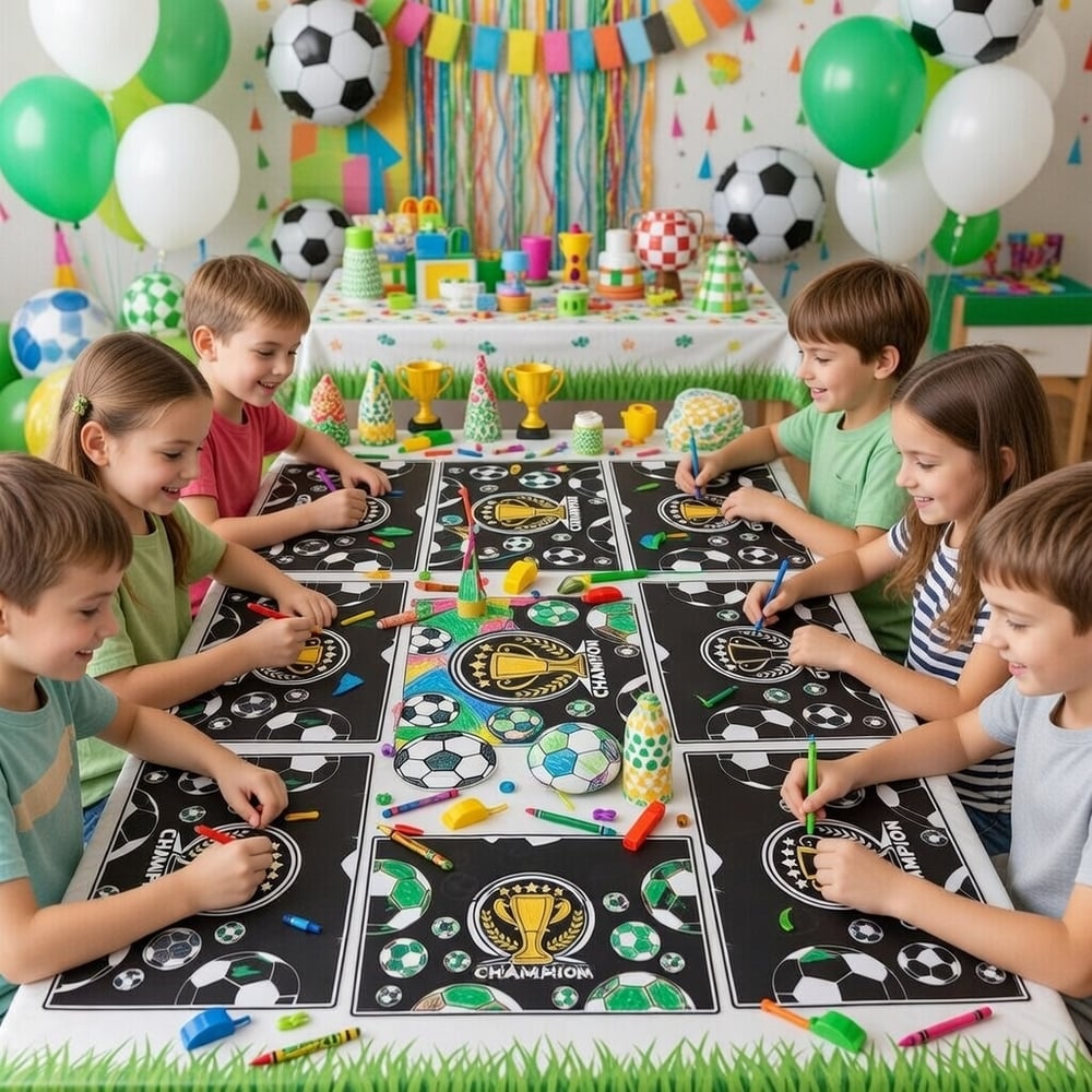 Boyama Aktiviteli Parti Sunum altlığı 8li beşiktaş