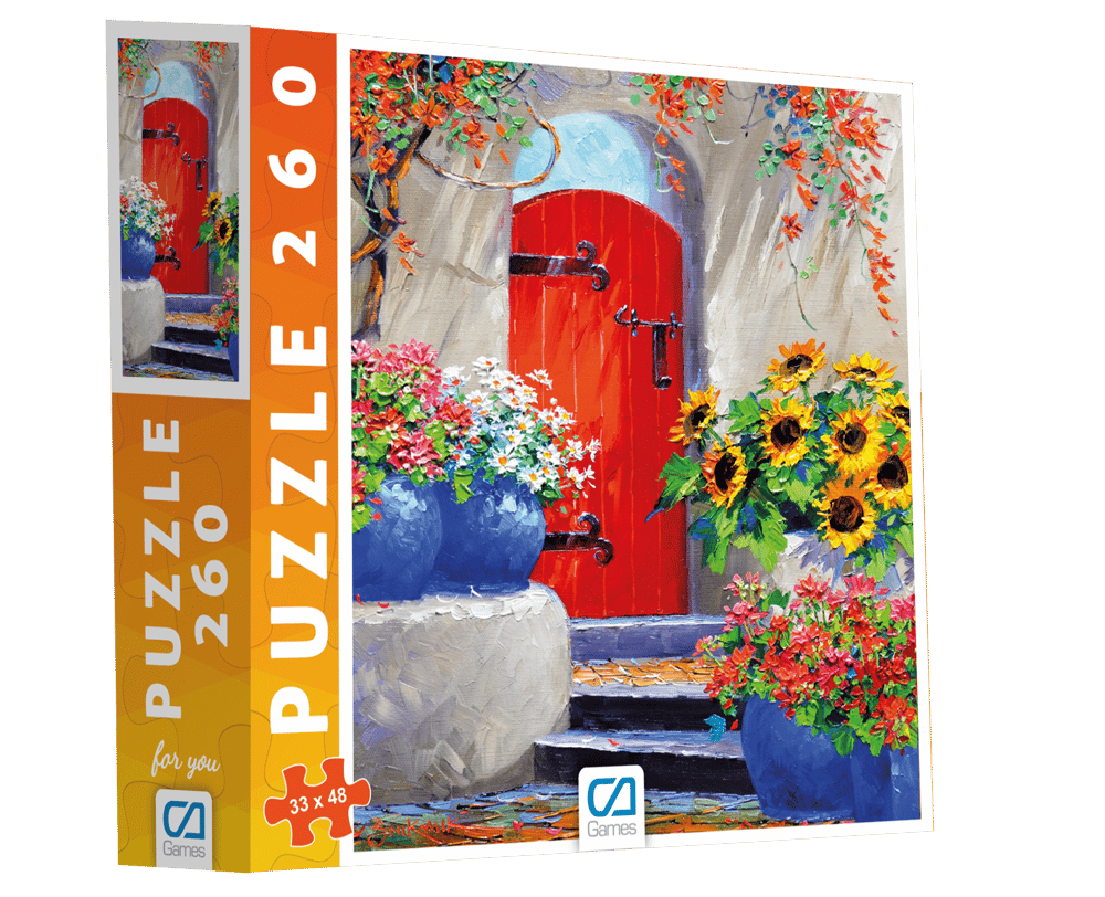 Ca Games Kırmızı Kapı Puzzle 260 Parça Ca260-6001