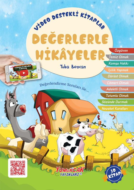 Değerlerle Hikayeler 10 Kitap Set