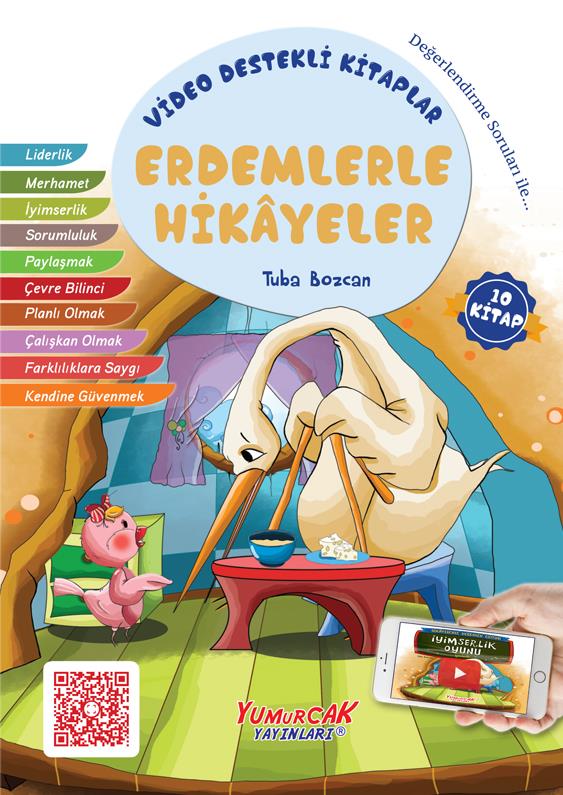 Erdemlerle Hikayeler 10 Kitap Set