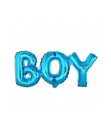 Folyo Balon Boy Yazısı Mavi