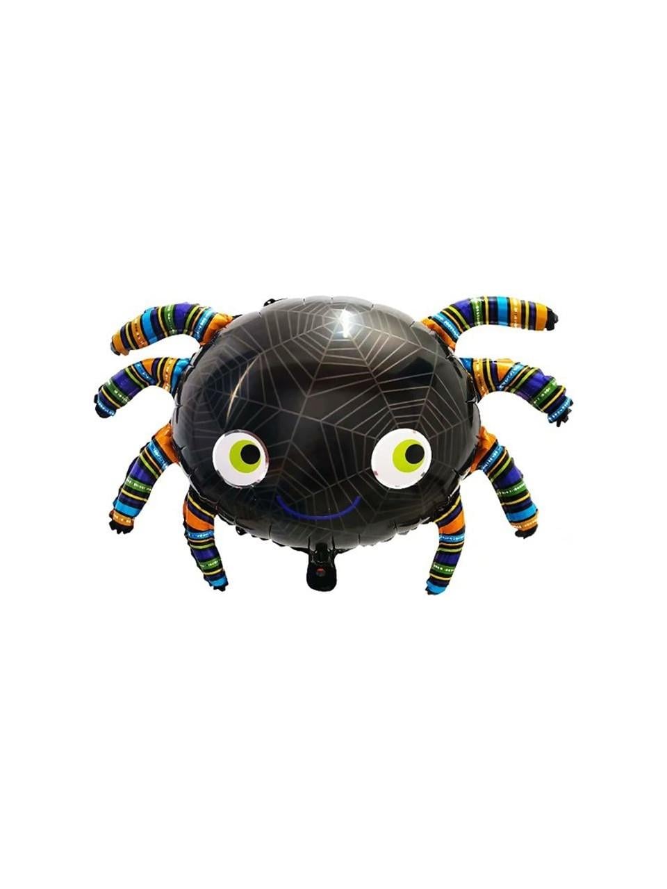 Folyo balon Halloween Cadılar Bayramı Örümcek 82*55 cm siyah               