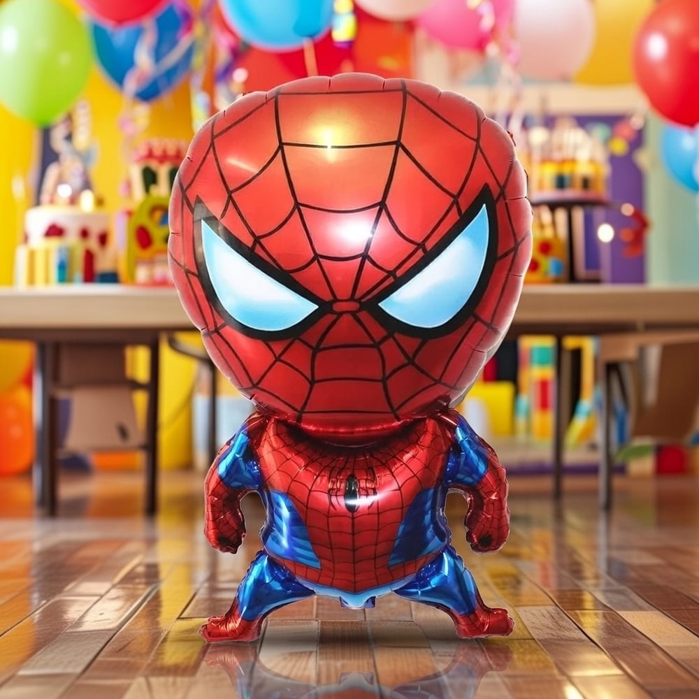 Folyo Balon Spiderman 70x44 cm helyuma uyumlu