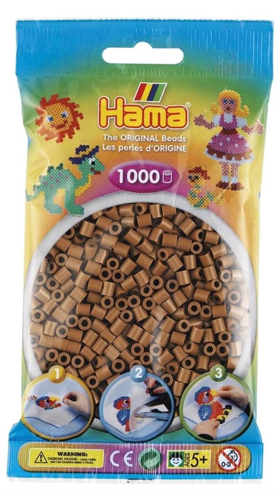 Hama Midi Boncuk 1.000'lik - Kahverengi