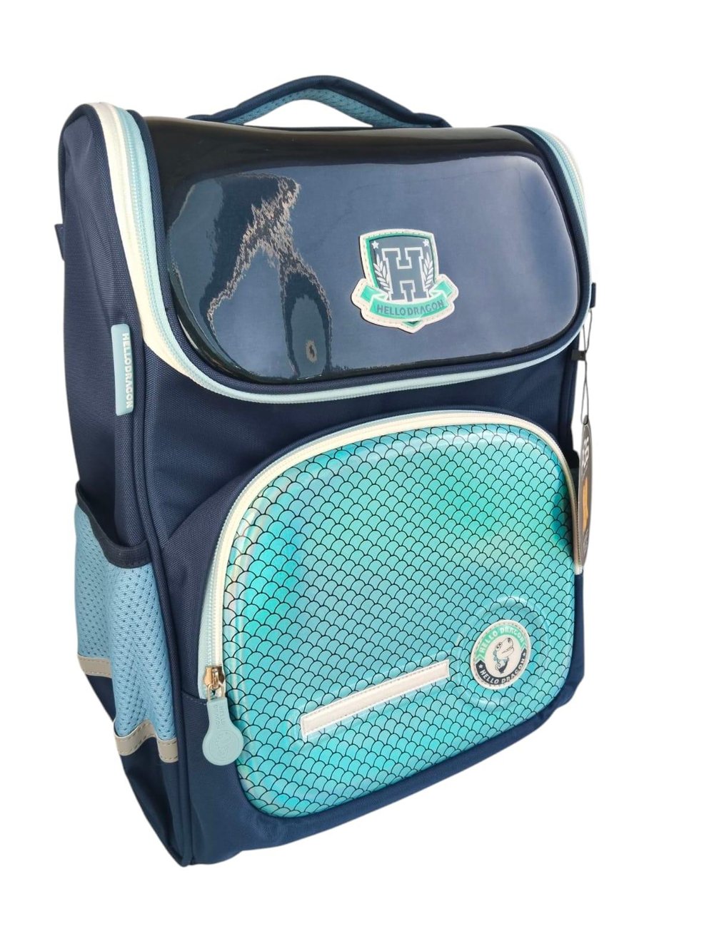 Hello Dragon Okul Çantası Mod 5 Light  Blue CN0009