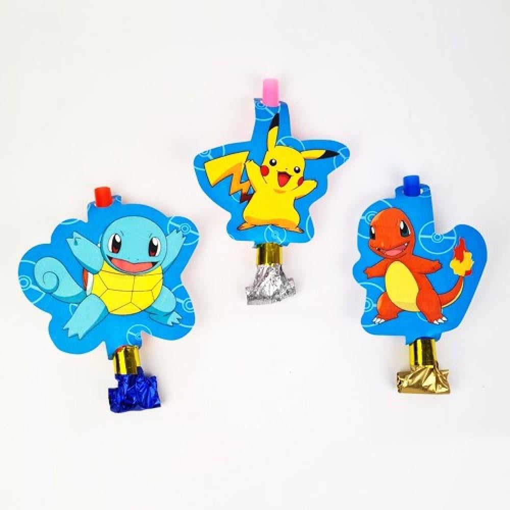 Kaynana Dili POKEMON parti düdüğü 6LI