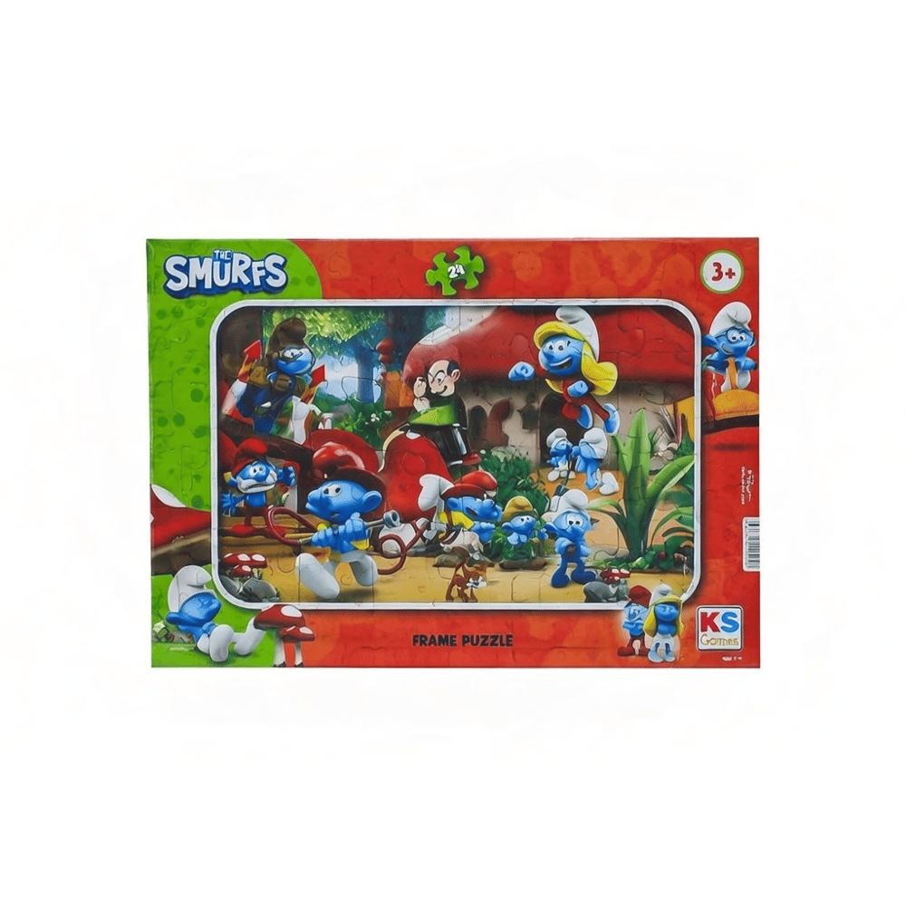 Ks frame puzzleSMURF 24 prç. SMR-704
