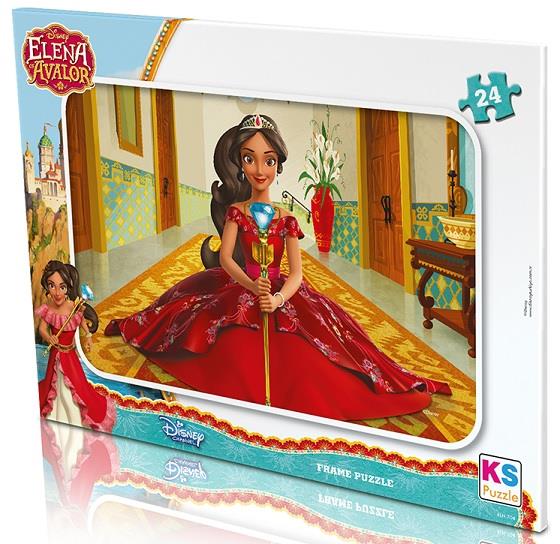 Ks Games Elana Avalor Frame Puzzle 24'Lü ELN-704