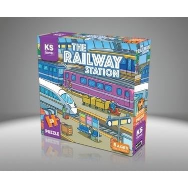 KS The Railway Station Pre-School Puzzle