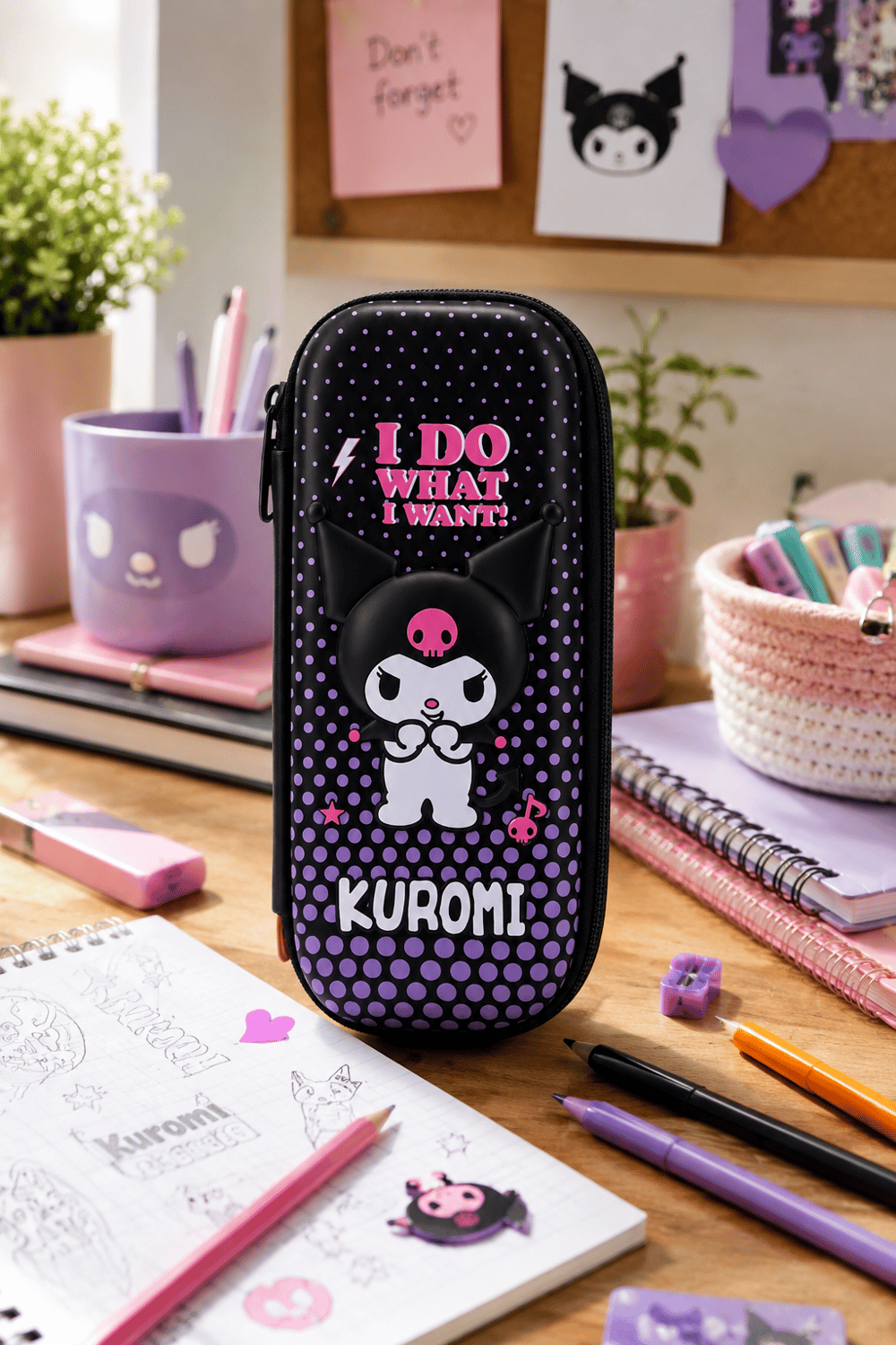 Kuromi Kalem Çantası 3340