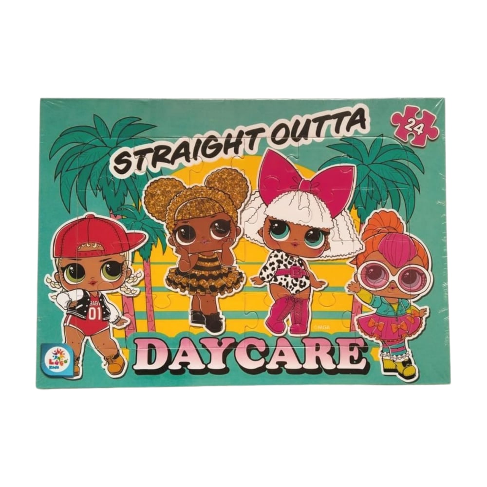 Laço Kids Lol 24 Parça Frame Puzzle Lol7594