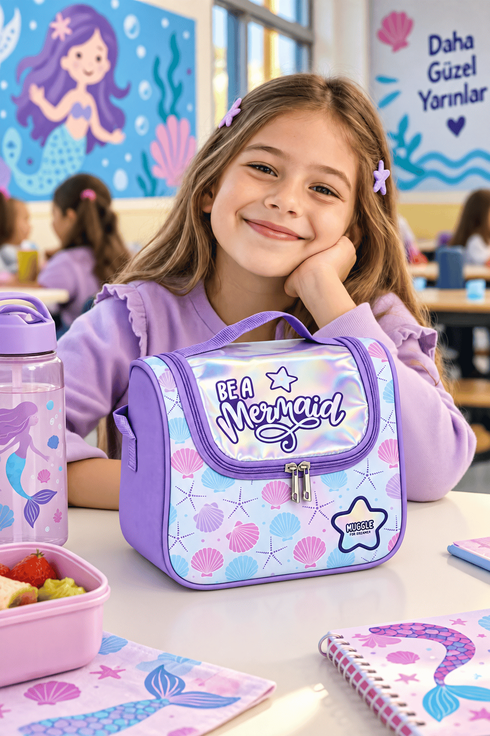 Mikro Muggle Mermaid Beslenme Çantası MU-9028