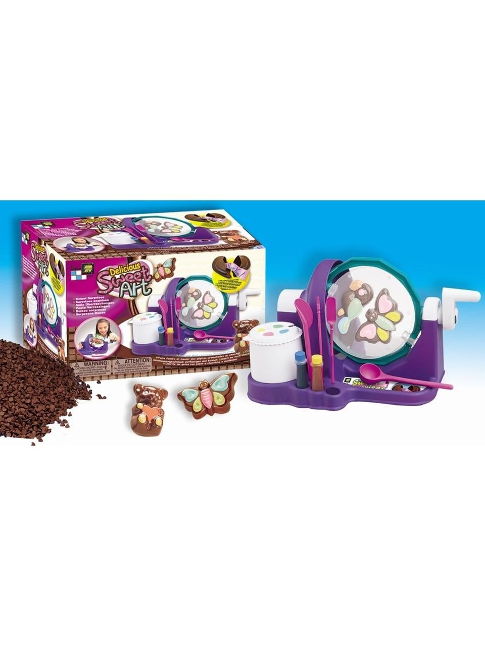 Samatlı Sweet Art Çikolata Yapım Seti Kendi Çikolatanı yap. 