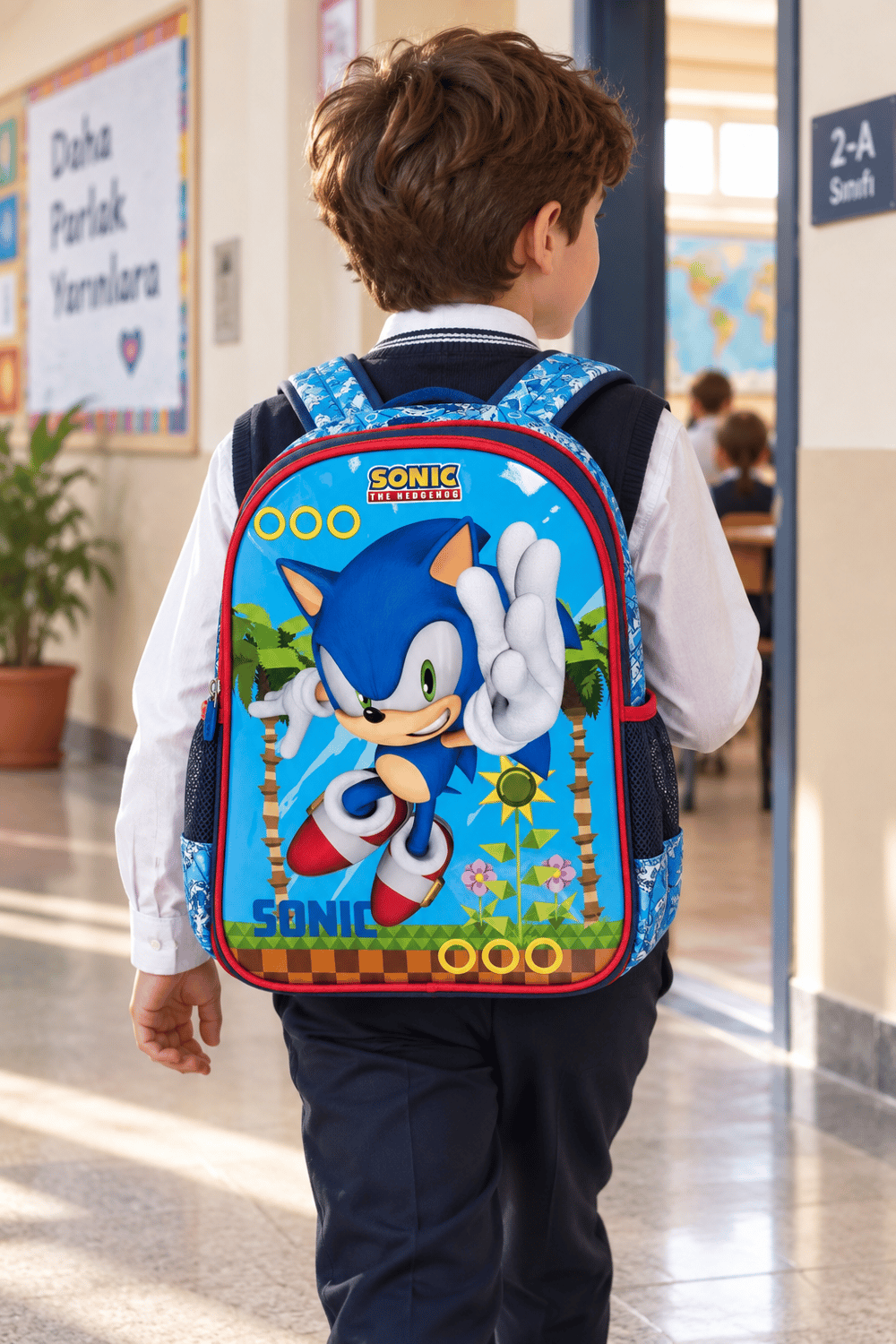 Sonic Okul Çantası 2060-9