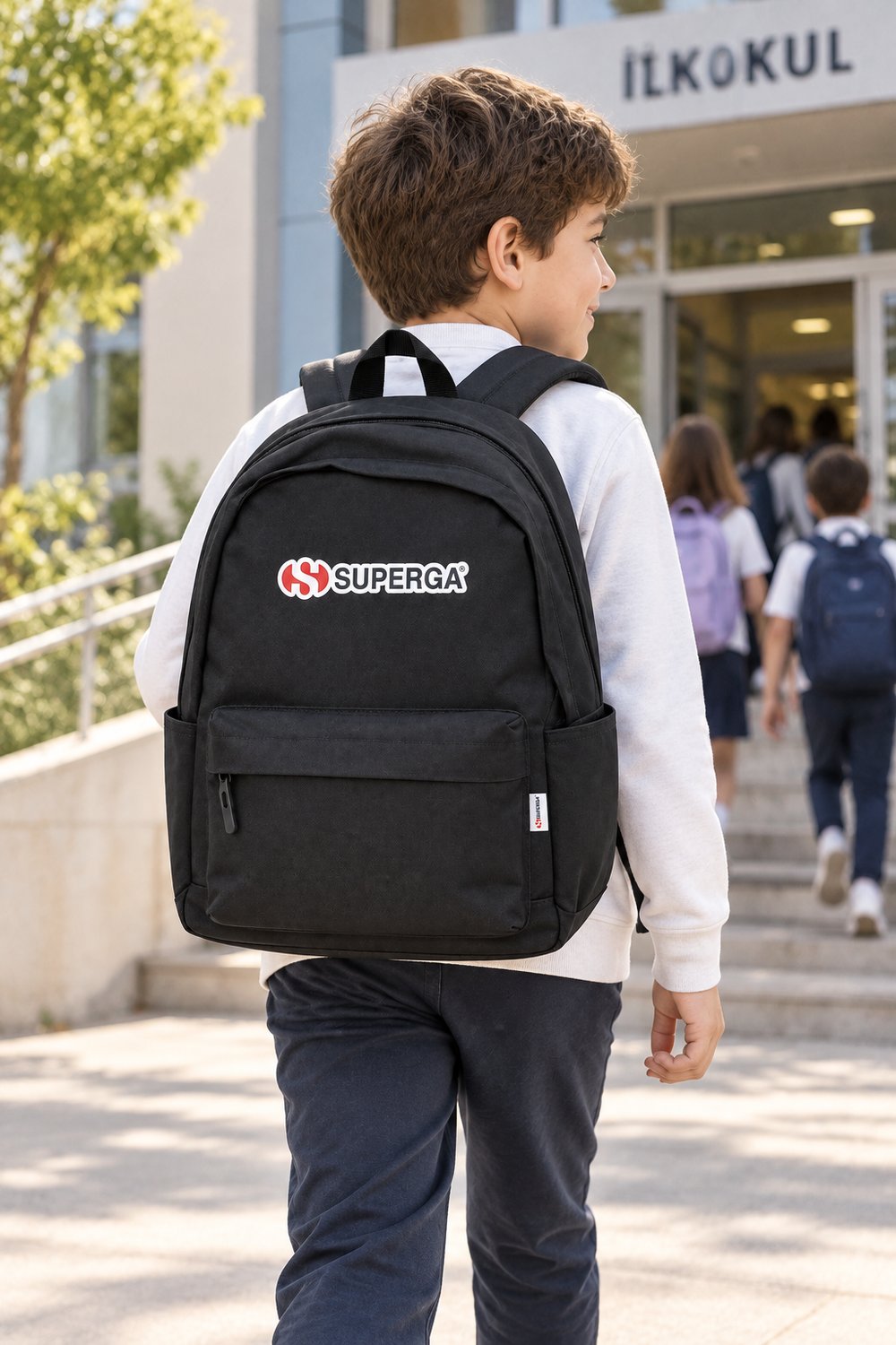 SUPERGA CONTOUR LOGO SIRT ÇANTASI