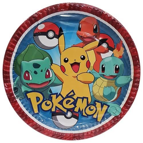 Tabak POKEMON 23Cm 8Lİ