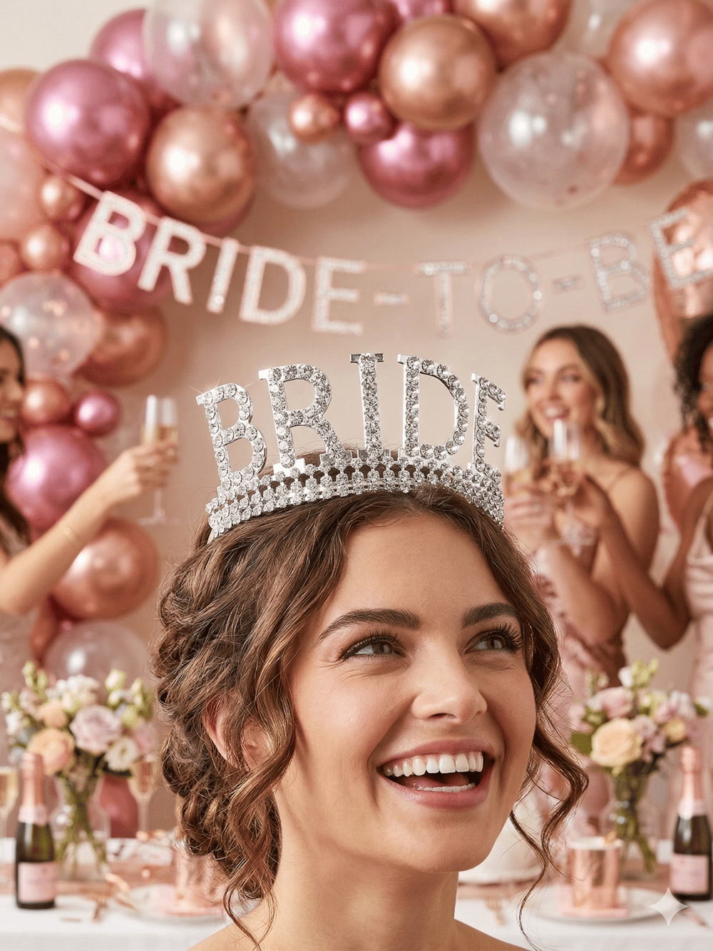 Taç Bride Metal Taşlı lüks gelin taçı gümüş üstten