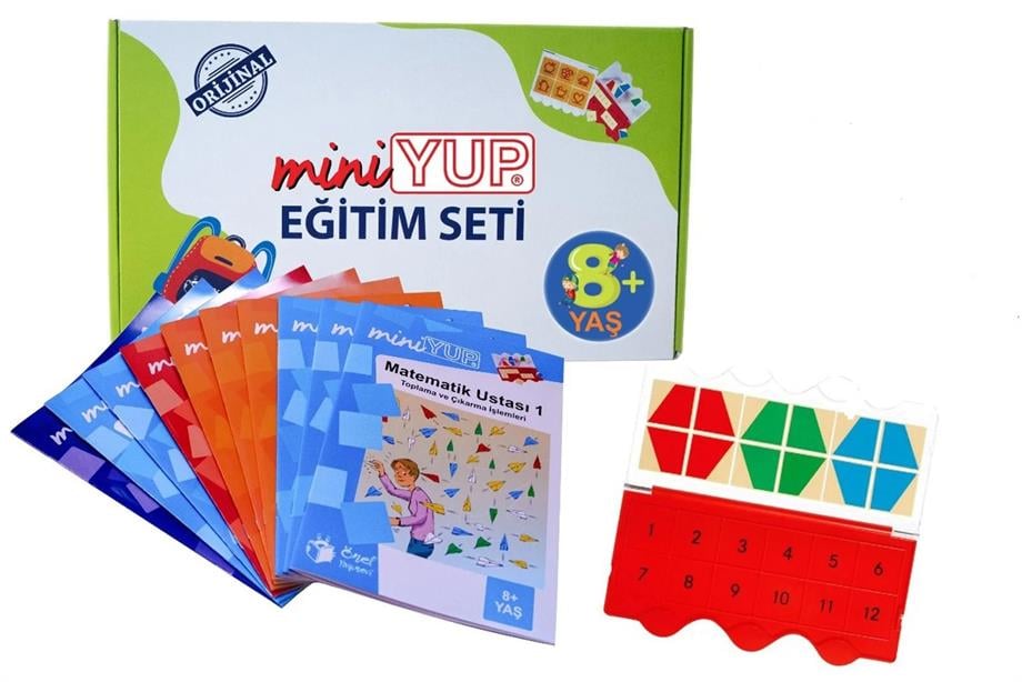 YENİ mini yup 8+seti (10 Kitapçık+Kontrol Kut)