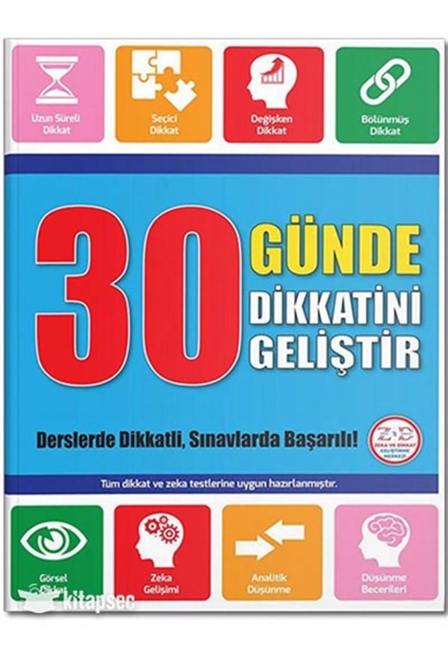 Yükselen Zeka 30 Günde Dikkatini Gelistir