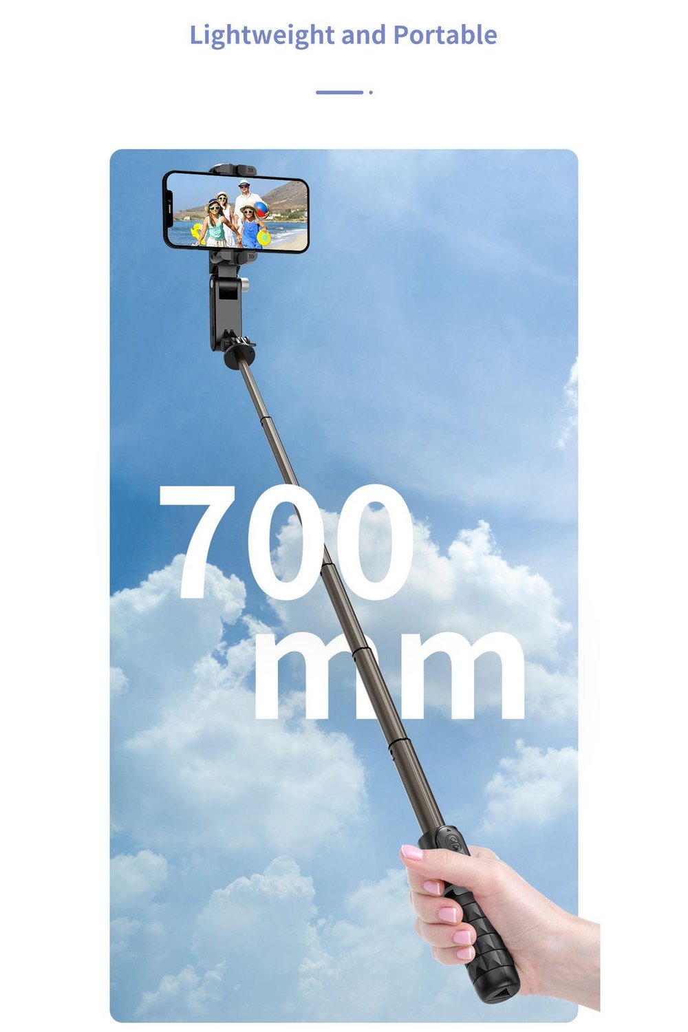 360° Hareket Algılayıcı Sensörlü Akıllı Çekim Selfie Takip Gimbal Telefon Tutucu Vlog Tripod Işık