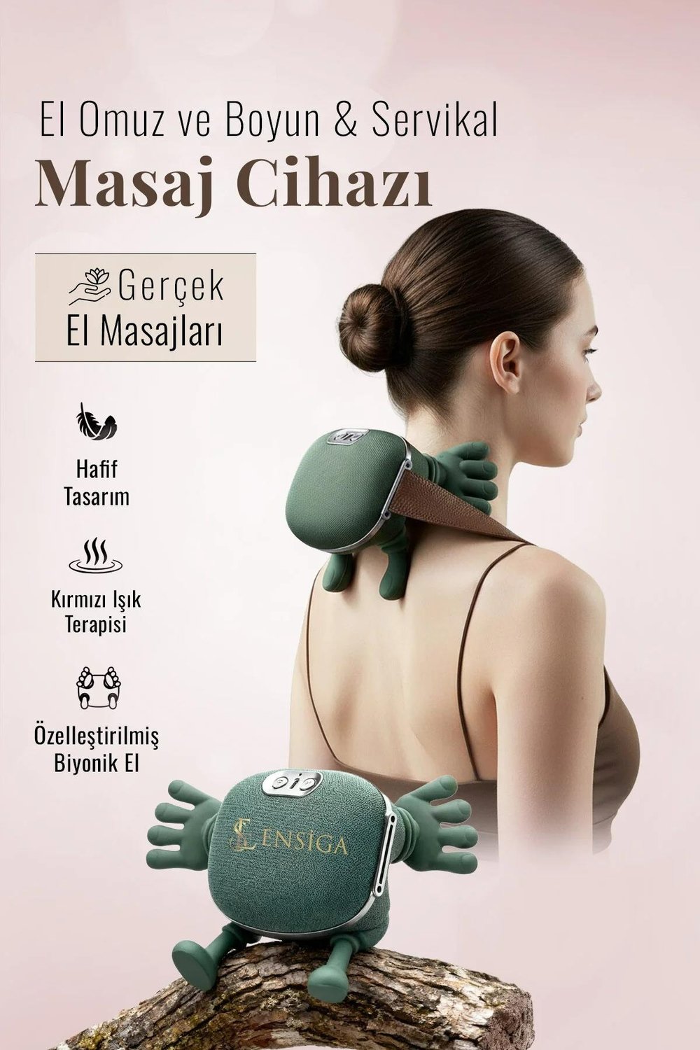 Gerçek El Hisli | Boyun ve Omuzlar & Servikal Masaj Aleti