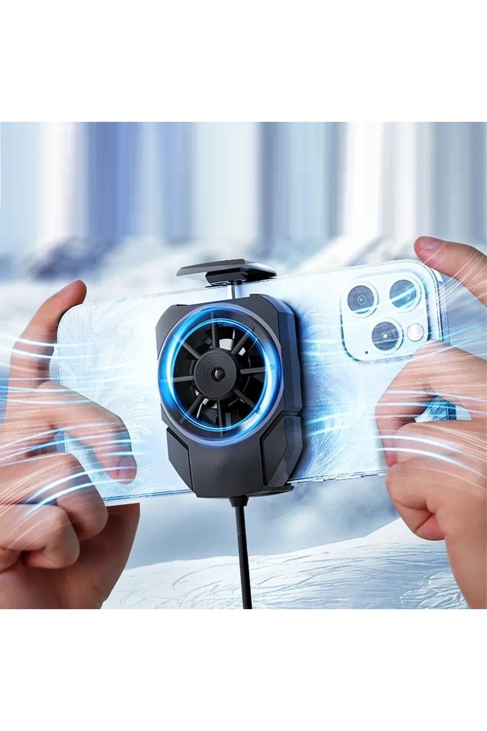 Telefon Arkası Telefon Radyatör Fan Cep Telefon Soğutma Fanı